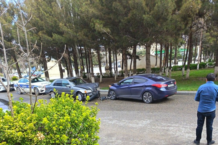 Sumqayıtın mərkəzində QƏZA