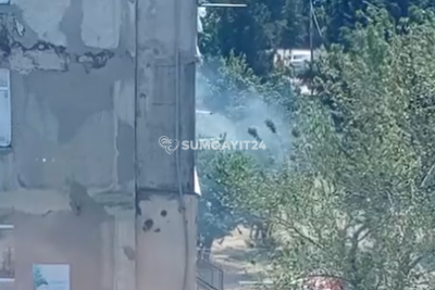 Sumqayıtda mənzildə YANĞIN OLUB