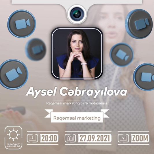 Sumqayıt Gənclər Evi Rəqəmsal marketing üzrə görüş təşkil edir