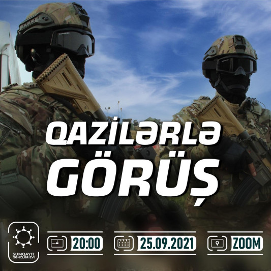 Sumqayıt Gənclər evi qazilərlə görüş təşkil edir