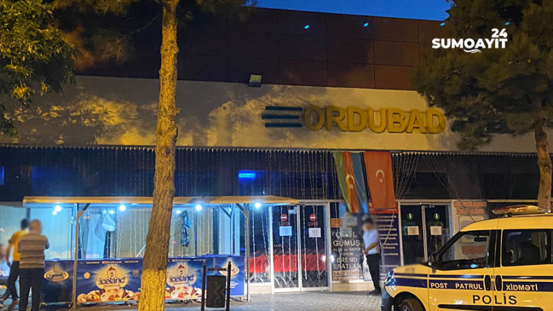 Sumqayıt: Ordubad marketin fəaliyyəti müvəqqəti dayandırılıb