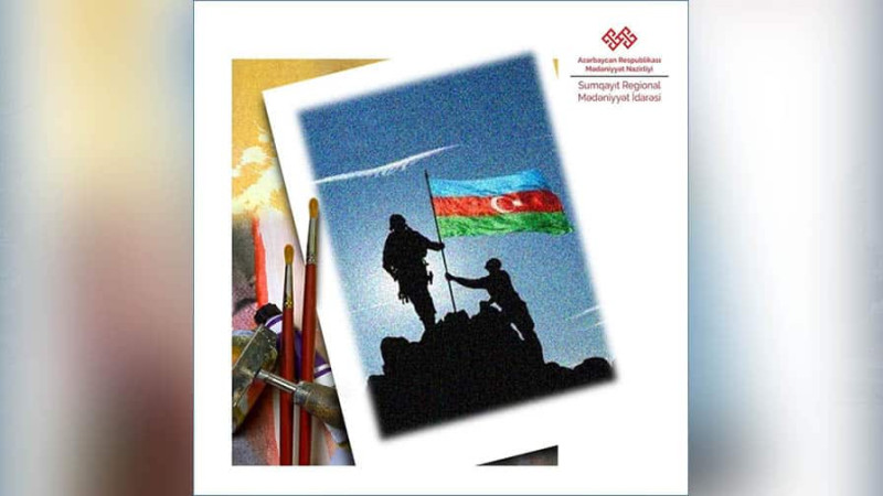 Sumqayıt şəhər Heydər Əliyev mərkəzində Zəfər Palitrası adlı sərgi keçiriləcək