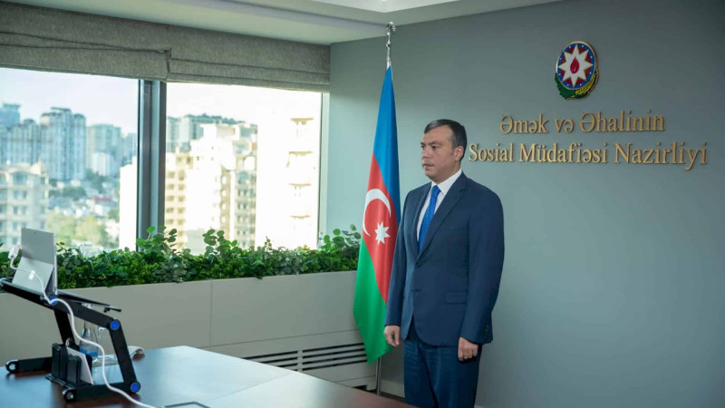 Əmək və Əhalinin sosial müdafiəsi naziri Vətən müharibəsi iştirakçıları ilə görüş keçirib