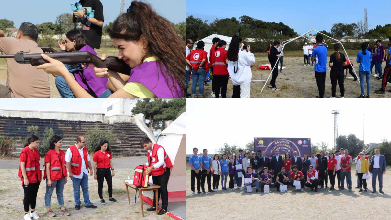 Sumqayıtda Gənc Qalib adlı hərbi-idman yarışı keçirilib