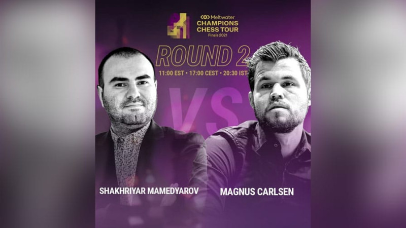 Sumqayıtlı Şəhriyar Məmmədov Maqnus Karlsenlə qarşılaşıb