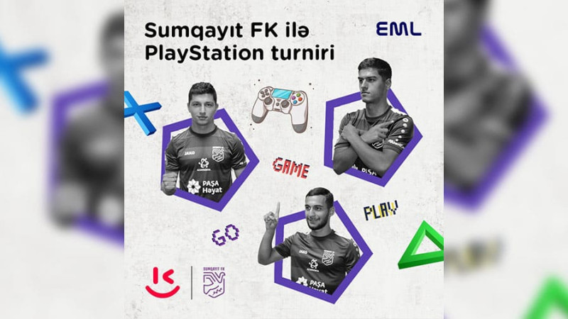 Sumqayıt: Kontakt Home, Sumqayıt FK və EML PlayStation turniri təşkil edir