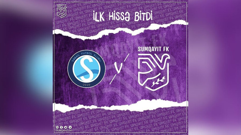 Sumqayıt FK Səbail FK ilə üz-üzə gəlib