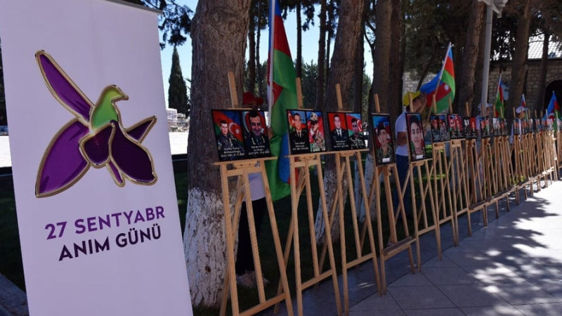 Sumqayıda 27 sentyabr-Anım günü ilə bağlı tədbirlər keçirilib