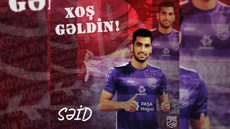 Sumqayıt FK yeni transferə imza atdı