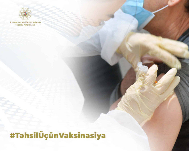 Sumqayıtda təhsil işçilərinin 93,3%-i vaksin olunub