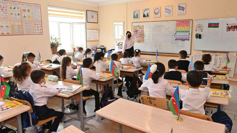 Bu gün Sumqayıtda əyani keçirilən tədris ilin ilk günüdür