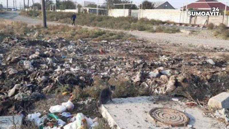 Sumqayıtçay ərazisində ki zibil probleminin bir hissəsi həllini tapıb