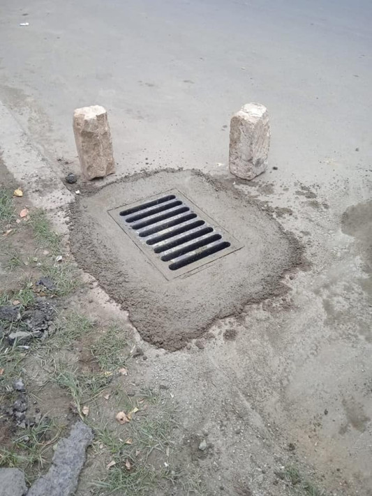 Sumqayıt: oğurlanmış və zədələnmiş lyuklar yeniləri ilə əvəz edilir