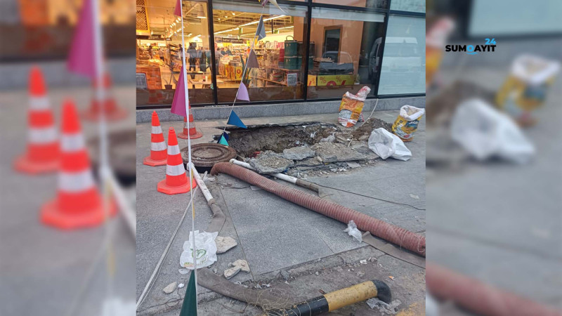 Sumqayıtda kanalizasiya quyularının təmizlik işləri davam edir