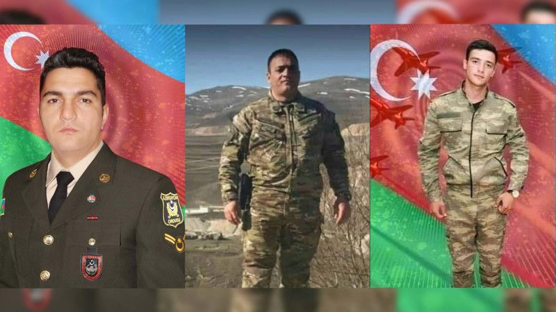 Sumqayıt: bu gün üç şəhidimizin şəhidlik zirvəsinə yüksəlməsindən bir il keçib