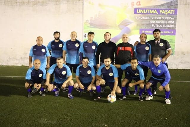 Sumqayıtın Gənclər və İdman Baş İdarəsinin komandası mini futbol üzrə turnirə qələbə ilə başlayıb