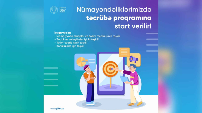 Sumqayıtda  Gənc kadr adlı təcrübə proqramına start verilir