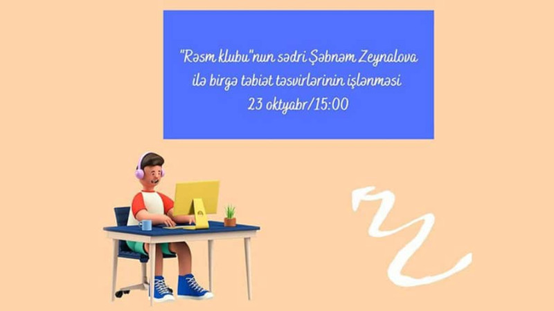 Sumqayıt: 23 oktyabr tarixində Rəsm klubunda görüş keçiriləcək