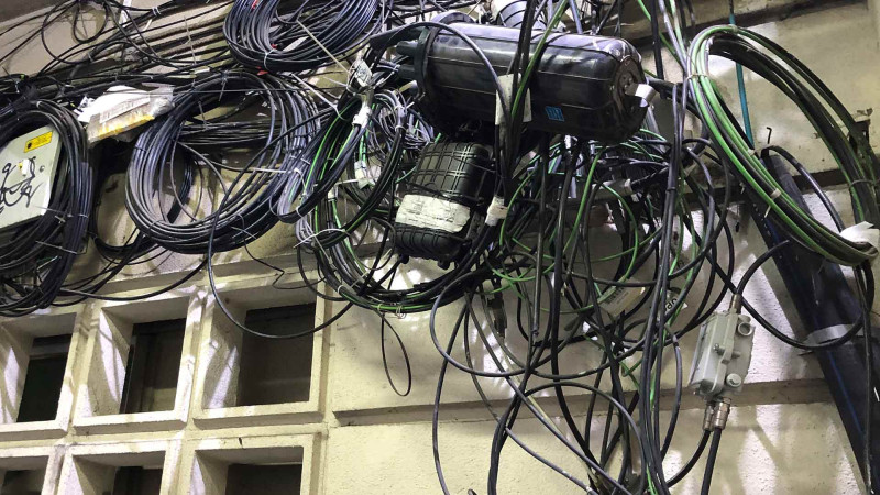 Sumqayıt: 18-ci mikrorayon ərazisində yerləşən elektrik qovşaqları dəyişdirilir