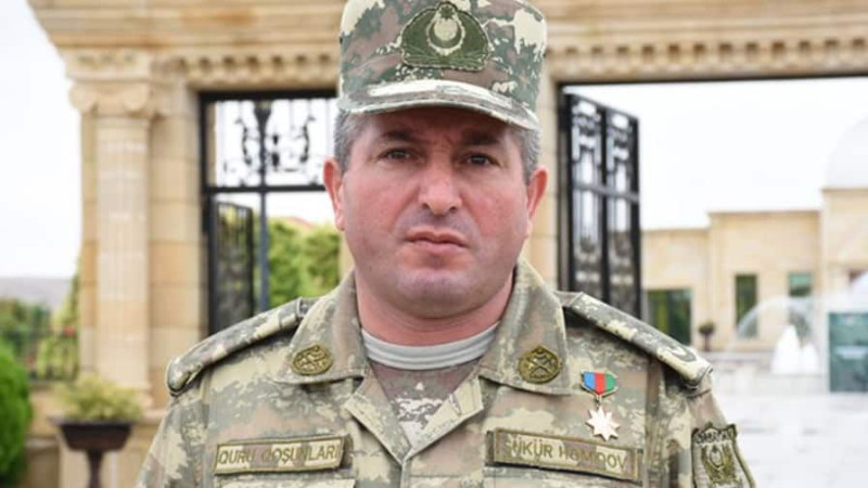 Azərbaycan Milli Qəhrəmanı polkovnik Həmidovun şəhid olmasından bir il ötür