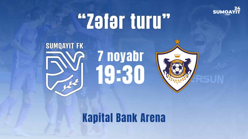 “Sumqayıt” FK “Zəfər turu” çərçivəsindəki rəqibi müəyyənləşdi