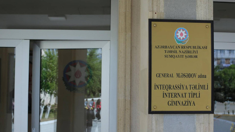 Sumqayıt: gimnaziya distant təhsilə keçdi