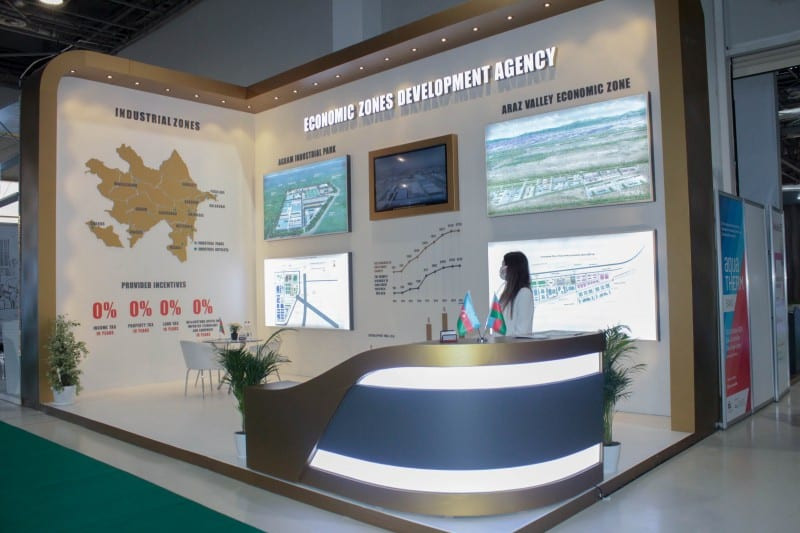 Sumqayıt Kimya Sənaye Parkının rezidentləri Rebuild Karabakh adlı sərgidə iştirak ediblər