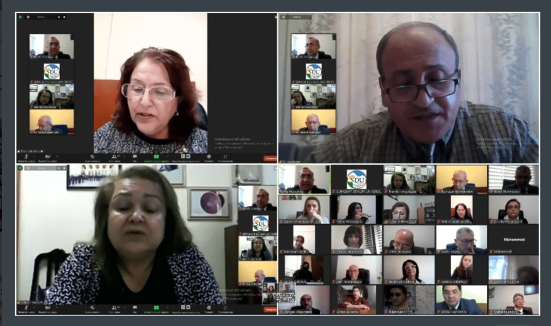 SDU-də Hacıbəyli tərəfindən təməli qoyulan Akademiyanın 100 illiyinə həsr olunmuş konfrans keçirildi