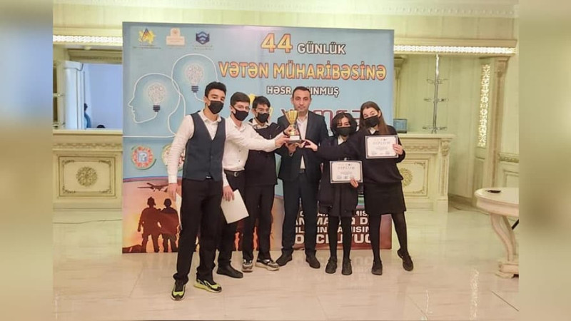 Sumqayıtda 44 günlük Vətən müharibəsinə həsr olunmuş intellektual oyun başa çatıb