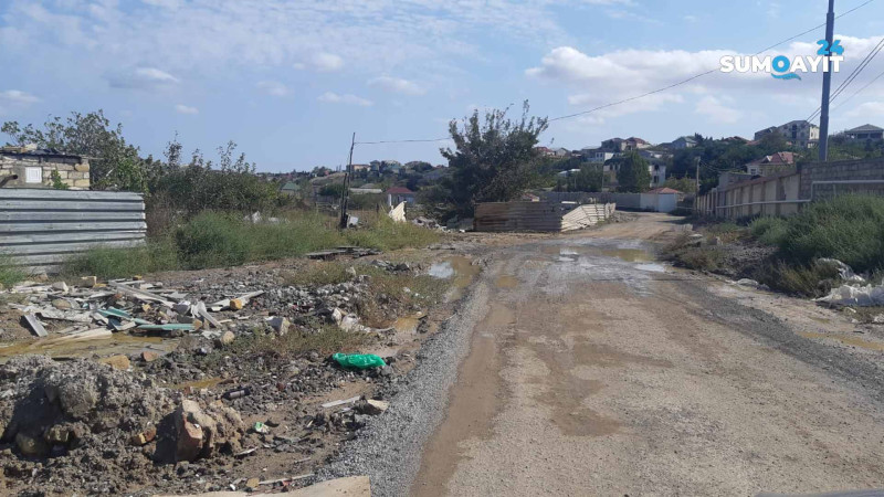 Novxanı bağları: Kanalbatan adlanan ərazinin yolları pis vəziyyətdədir