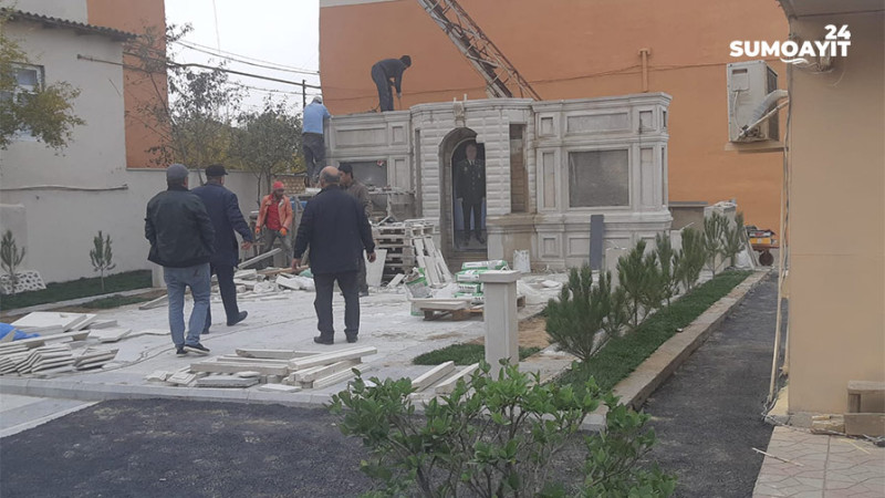 Sumqayıtda Milli qəhrəman Şükür Həmidovun həsr olunmuş memorial kompleks inşa olunur