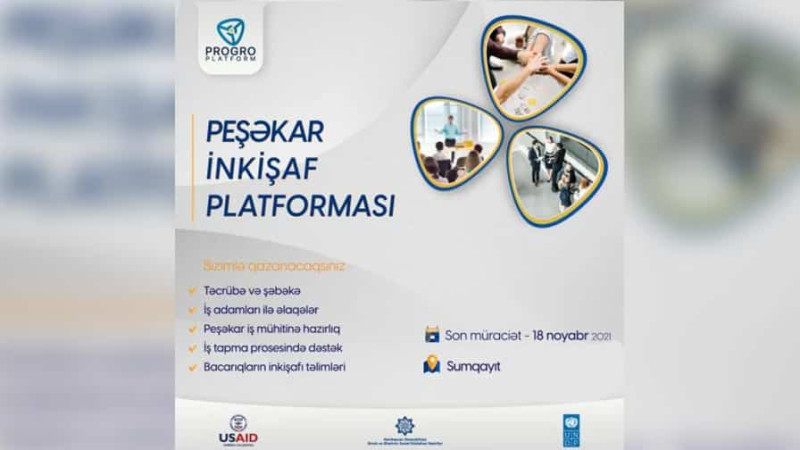 PROGRO komandası Sumqayıtda Peşəkar İnkişaf Platforması təlimlərinə start verir