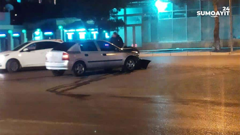 Sumqayıt: Cəfər Cabbarlı küçəsində qəza baş verib