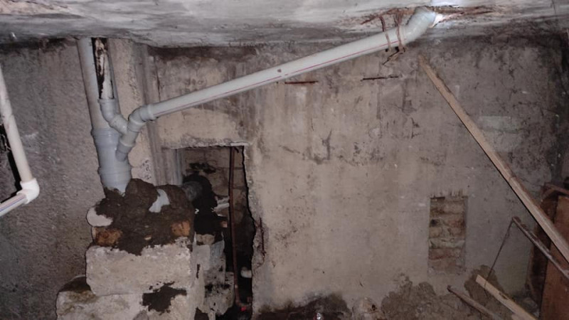 Sumqayıt: 9-cu mikrorayonda daha bir zirzəmi təmir olundu