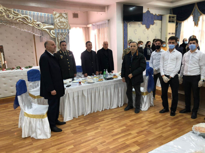 Sumqayıt: bu gün şəhid Asiman Allahverdiyevin il mərasimi keçirilib