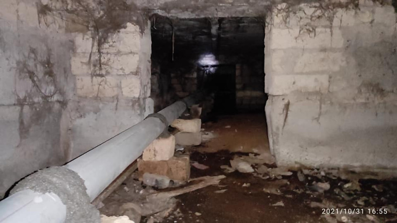 Sumqayıt: 48-ci məhəllə yerləşən zirzəmidə təmir işləri aparılıb