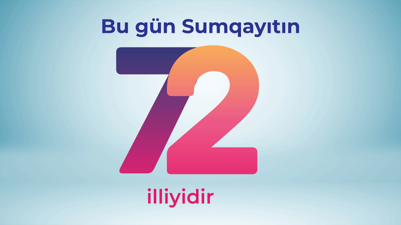 Bu gün Sumqayıtın 72 illiyidir