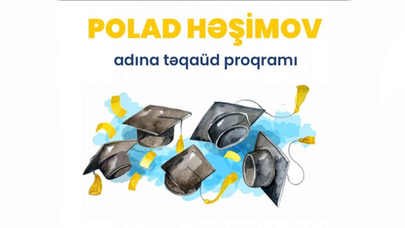 Sumqayıt Dövlət Universitetinin tələbəsi Polad Həşimov adına təhsil təqaüdünə layiq görülüb