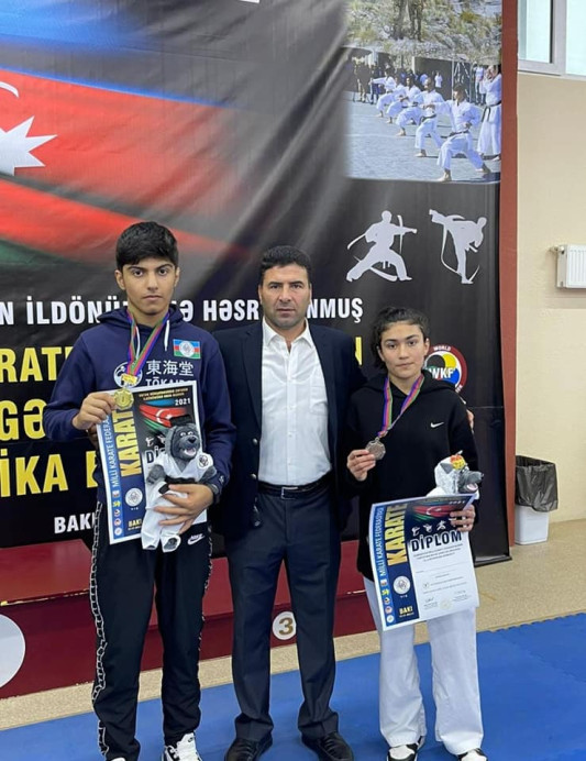 Sumqayıtlı yeniyetmə karateçi ikiqat respublika çempionu oldu