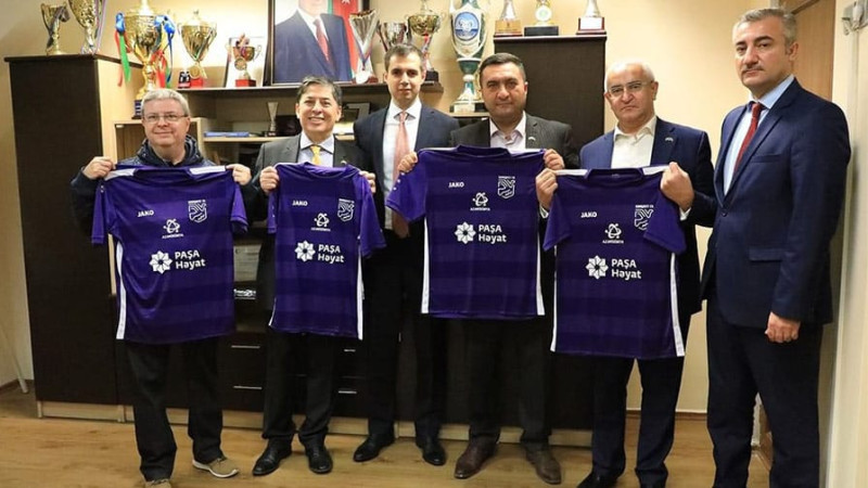 Sumqayıt FK-nın prezidenti braziliyalı nümayəndələrlə görüşüb