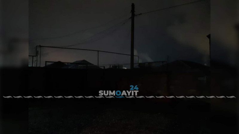 Sumqayıt yenidən qatı tüstüyə büründü