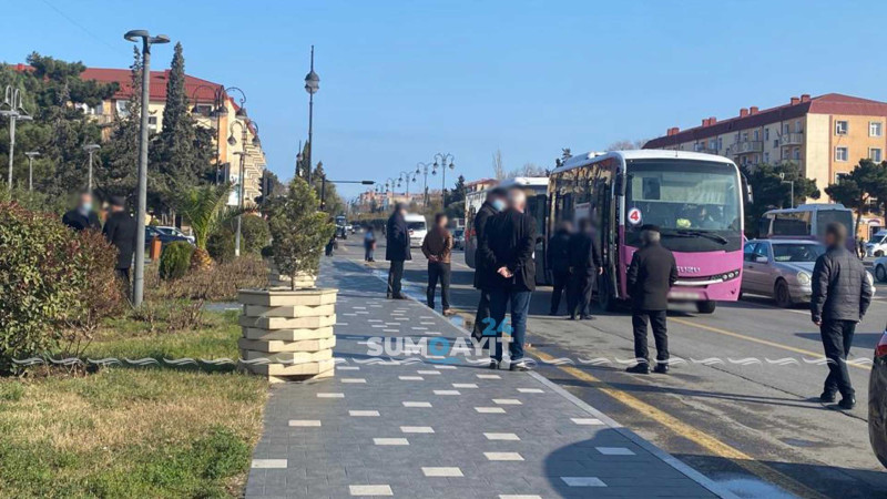 Sumqayıt: Sülh küçəsində reyd keçirilib