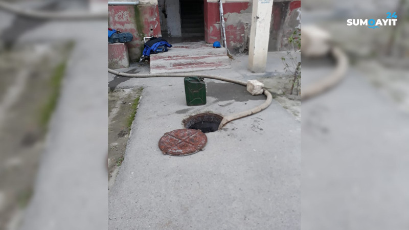 Sumqayıtda növbəti təmizlik işləri aparılıb
