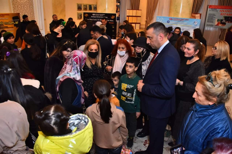 Sumqayıt Dövlət Dram Teatrında şəhid ailələri üçün tədbir təşkil edilib