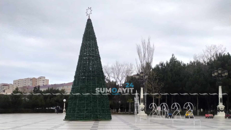 Sumqayıt: “Yeni il” bayramına hazırlıq davam edir