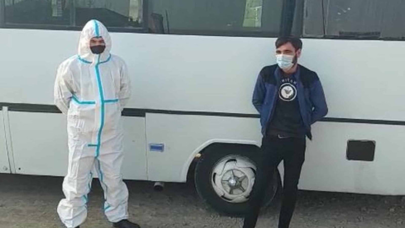 Sumqayıt: aktiv COVİD-19 xəstəsi olan avtobus sürücüsü saxlanılıb