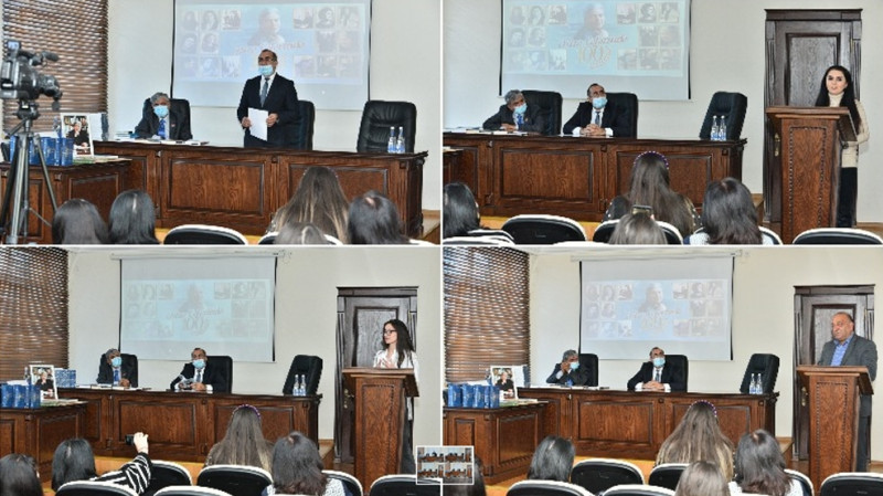 Sumqayıt Dövlət Universiteti: görkəmli yazıçı Əzizə Cəfərzadənin 100 illiyinə həsr olunmuş konfrans təşkil olunub