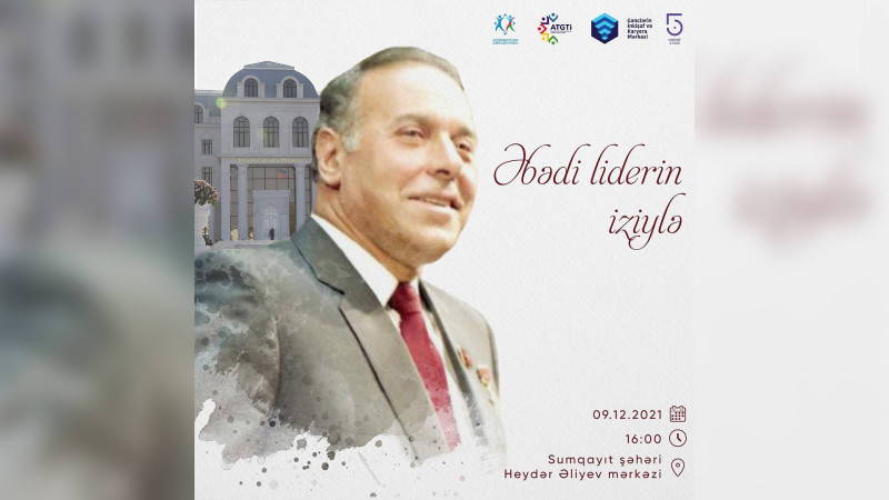 Sumqayıt: gənclər Heydər Əliyevə həsr olunmuş görüşə qatıla bilərlər