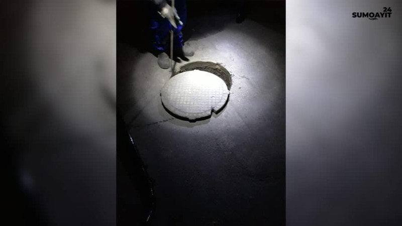 Sumqayıt: daha bir dolmuş kanalizasiya xətti təmizlənib