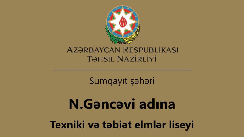 Sumqayıt: şəhidin adı Texniki və təbiət elmləri liseyinin sinif otağına verilib